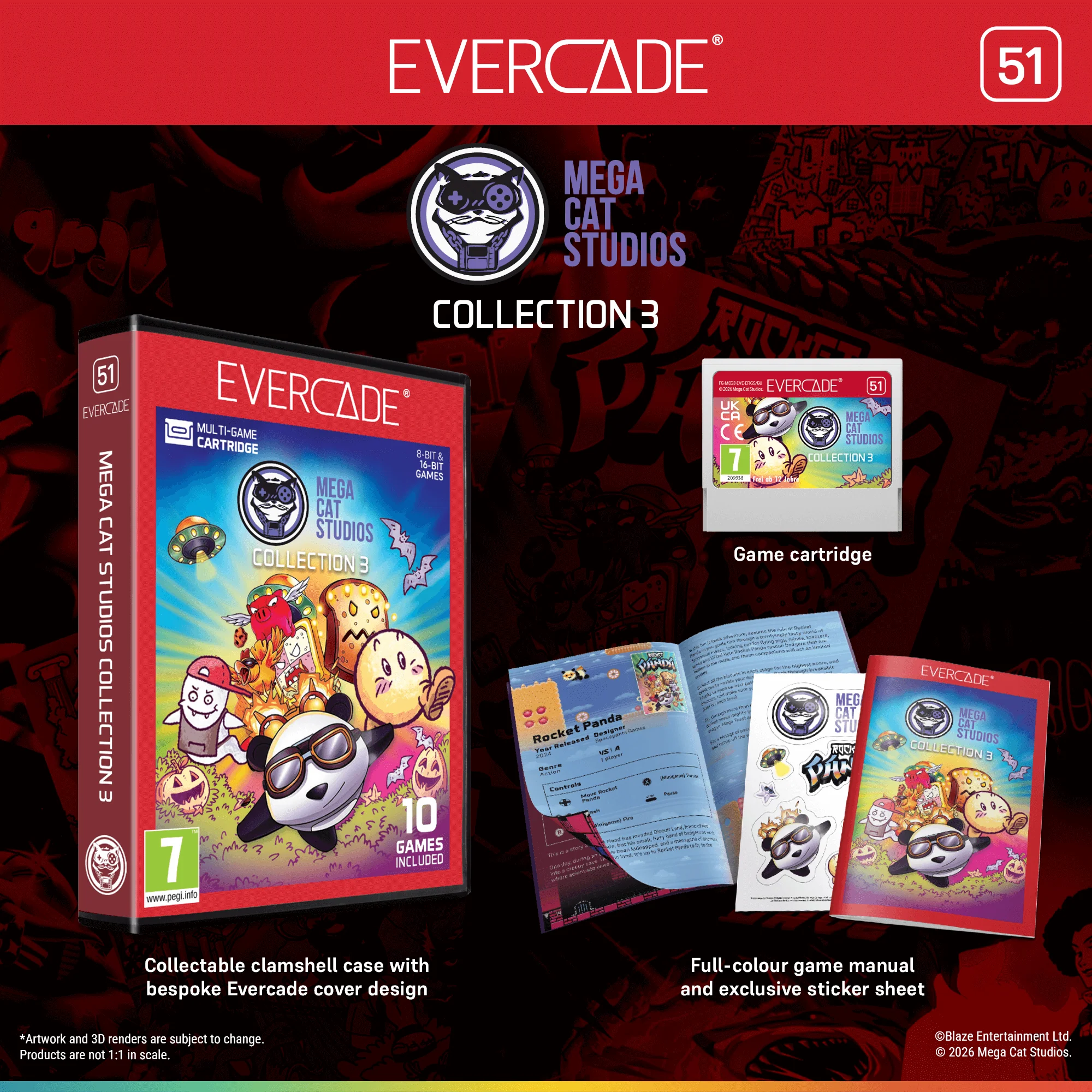 Activision Collection 2 and Mega Cat Studios Collection 3 Cartridge Bundle - Image 10