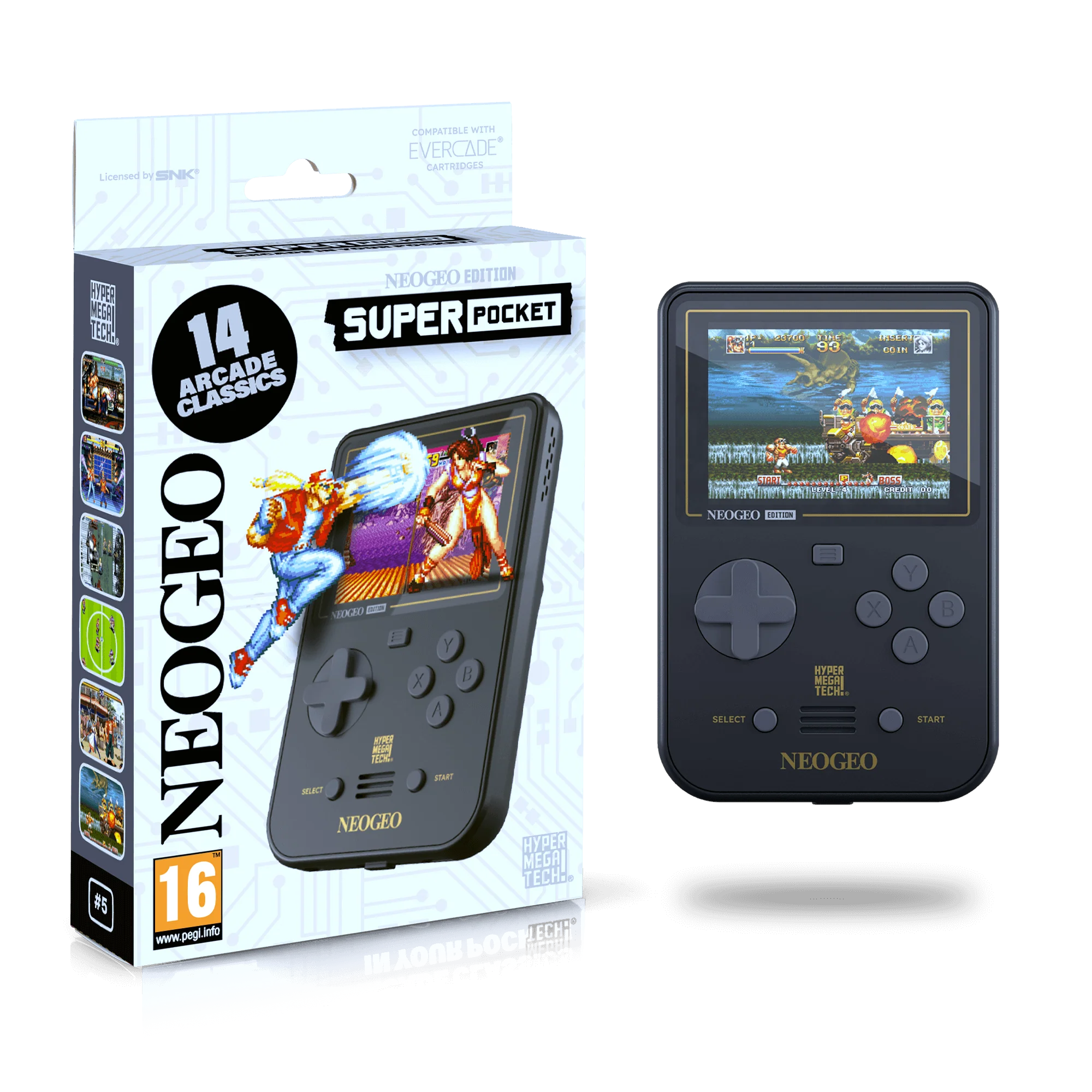 HyperMegaTech! NEOGEO Super Pocket Case Bundle - Image 4
