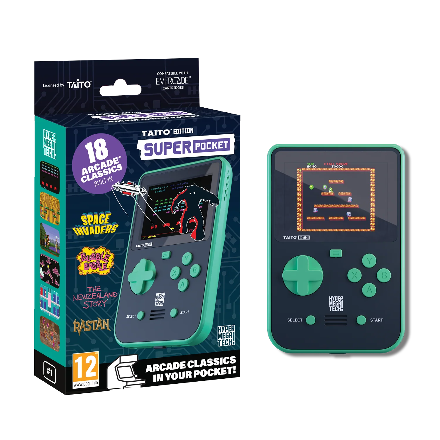 HyperMegaTech! Taito Super Pocket Case Bundle - Image 3