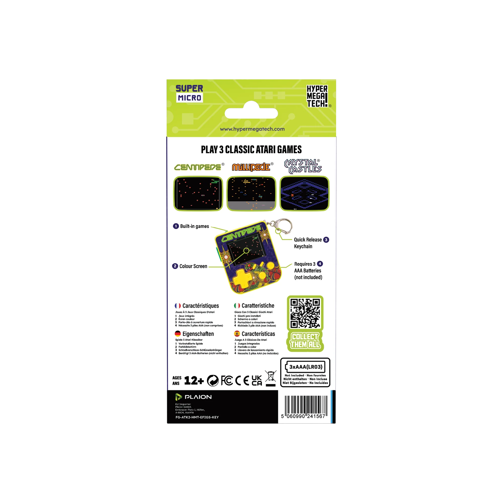 Super Micro Centipede Keychain Gamer - Image 3